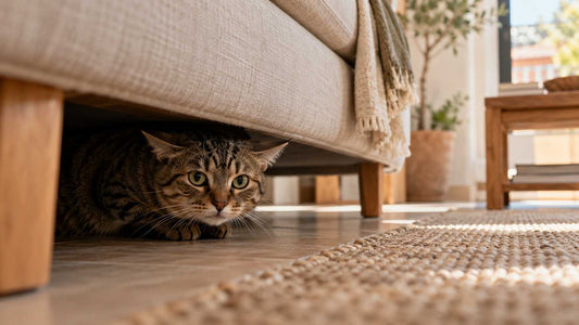 Estrés en gatos: síntomas, causas y cómo ayudar a tu gato