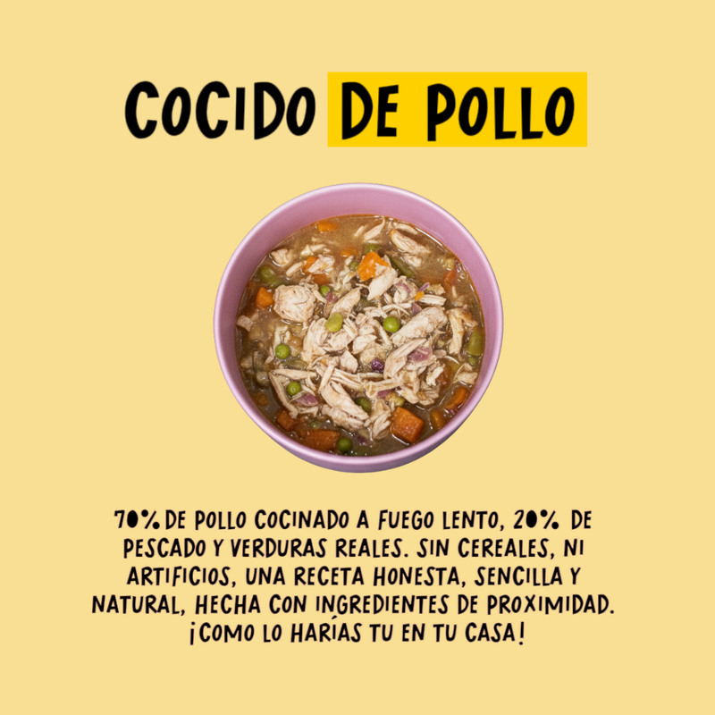 Gourmet Natural Food Cocido de pollo