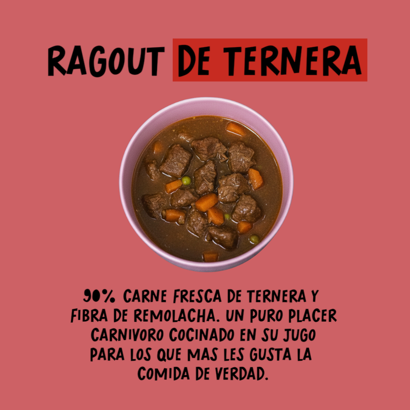Gourmet Natural Food Ragout de ternera