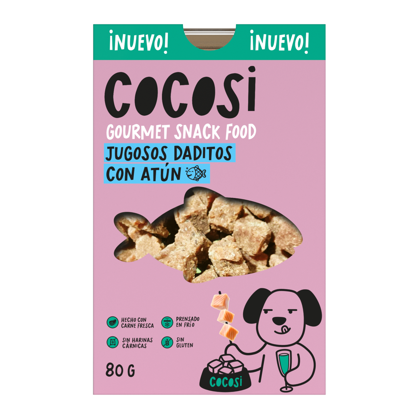 Snack Daditos naturales con Pescado