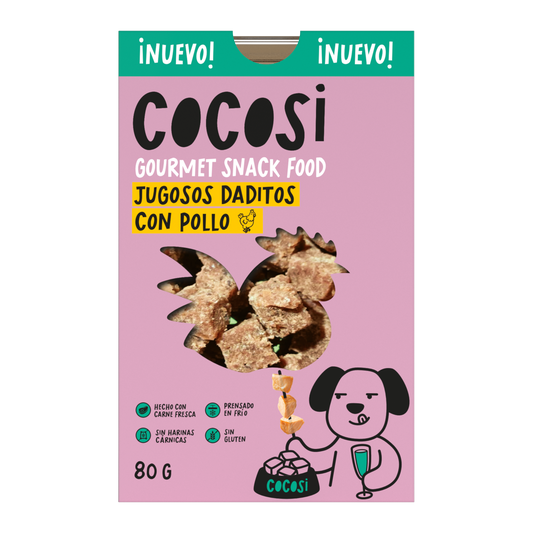 Snack Daditos naturales con Pollo