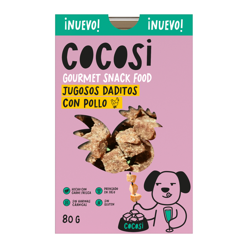 Snack Daditos naturales con Pollo