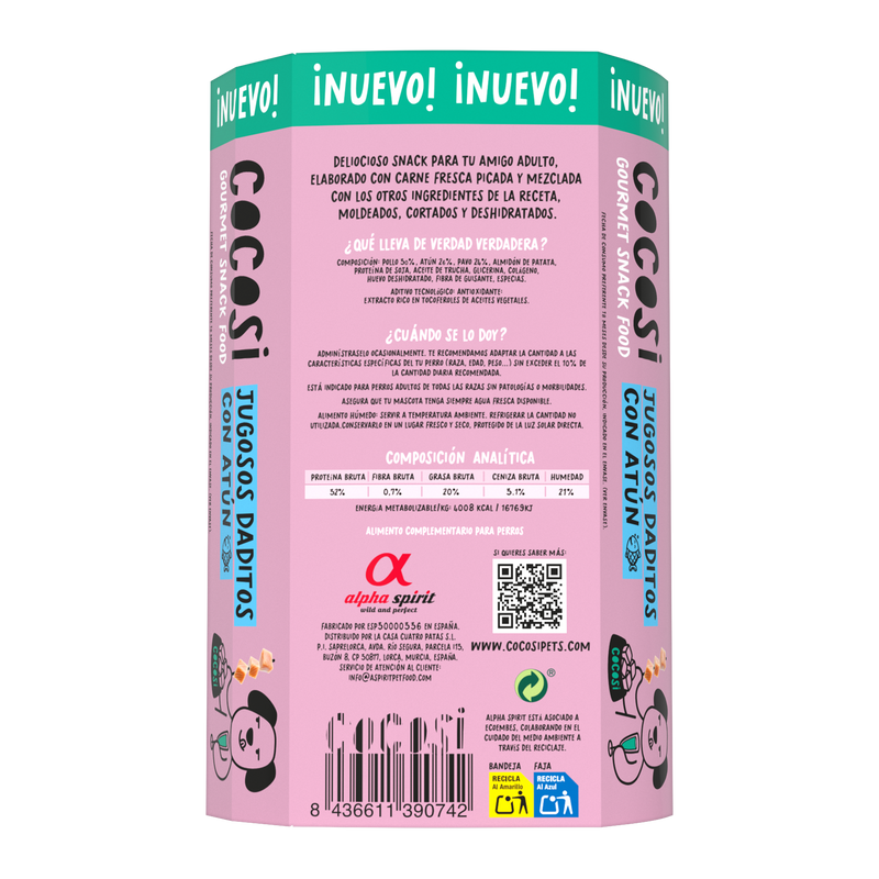 Snack Daditos naturales con Pescado