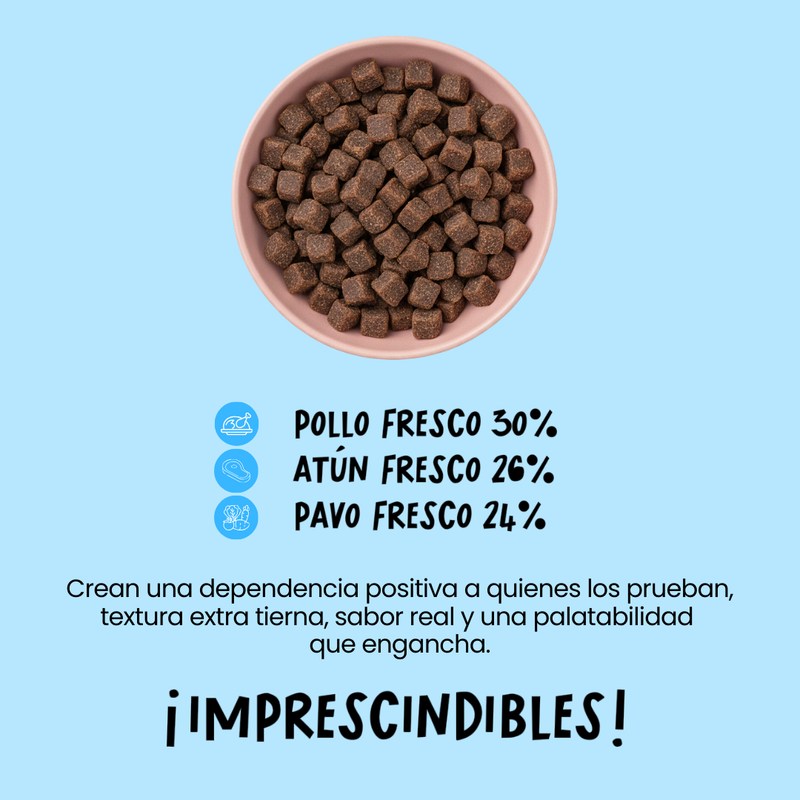 Snack Daditos naturales con Pescado