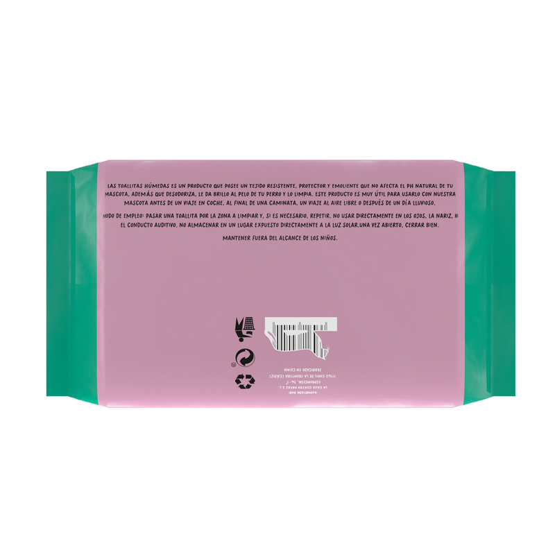 Toallitas estandares no biodegradables 80 uds