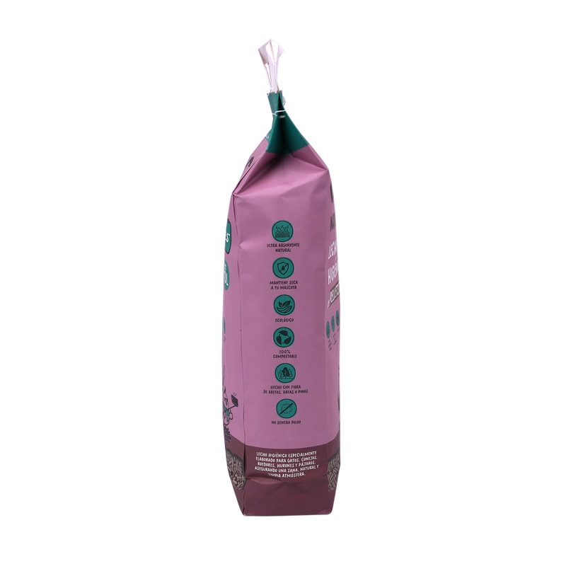 Lecho Higienico pellets de Madera para Mascotas 10L