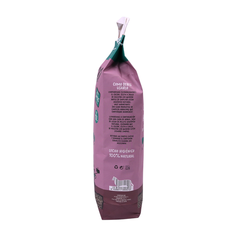 Lecho Higienico pellets de Madera para Mascotas 10L