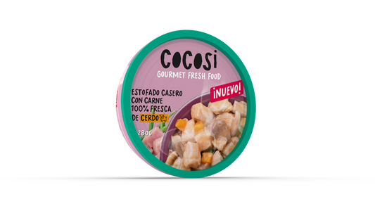 Estofado Casero de cerdo para perros