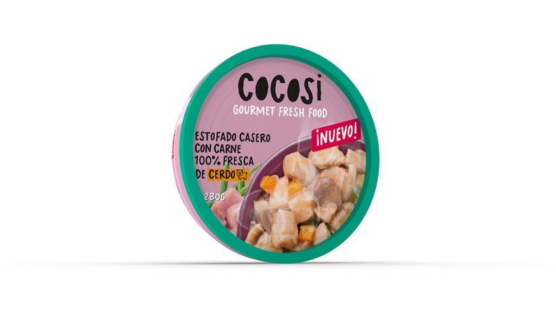 Estofado Casero de cerdo para perros