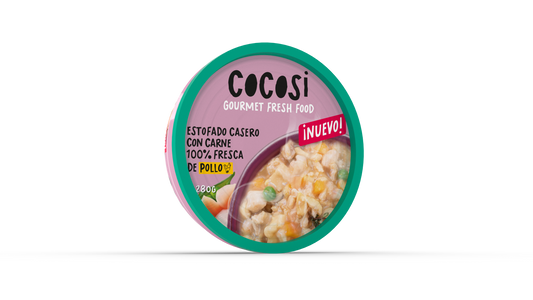 Estofado Casero de pollo para perros