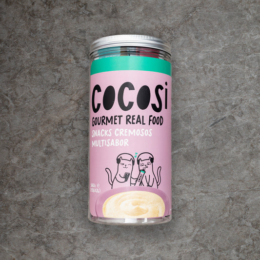 Snack Cremoso para gato multisabor