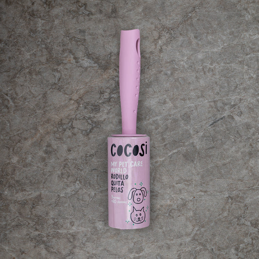 Rodillo quitapelusas 360° con 100 láminas (mango ABS)