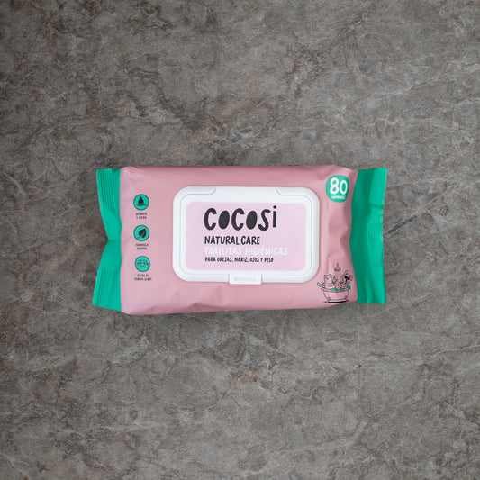 Toallitas higiénicas para perro y gato (80 uds)