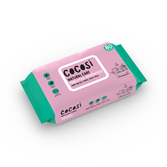 Toallitas estandares no biodegradables 80 uds